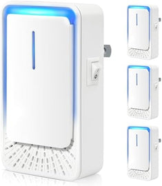 In Air Ionizers - 4Pack Negative Ion Technology Air Purifier, Quiet Mini Air Freshener for Home, Bedroom, Office, Basement - Portable Air Purifiers