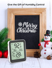 Load image into Gallery viewer, Digital Hygrometer Indoor Thermometer Room, Bluetooth Temperature Humidity Meter with 164ft Remote App Control, Notification Alerts