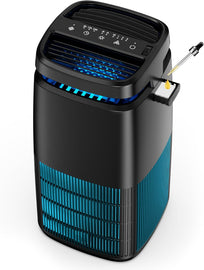 4-in-1 Air Purifiers for Home, Air Ionizer Negative Ion Generator, H13 HEPA Filter, UV, Covers 1250 Ft² 99.97% Removal Rate for Pollen Smoke Pet