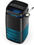 4-in-1 Air Purifiers for Home, Air Ionizer Negative Ion Generator, H13 HEPA Filter, UV, Covers 1250 Ft² 99.97% Removal Rate for Pollen Smoke Pet